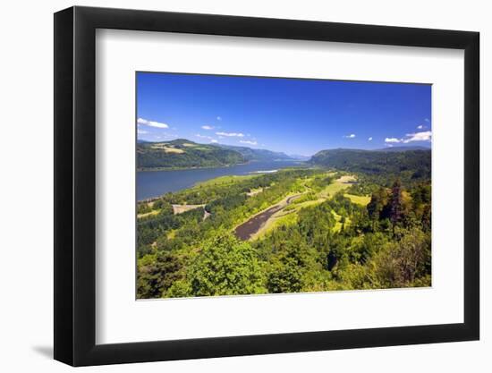 Columbia River Gorge from Crown Point, Oregon, Columbia River Gorge National Scenic Area, Oregon-Craig Tuttle-Framed Photographic Print