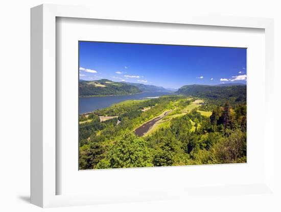 Columbia River Gorge from Crown Point, Oregon, Columbia River Gorge National Scenic Area, Oregon-Craig Tuttle-Framed Photographic Print