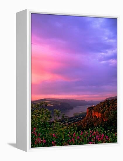 Columbia River Gorge IX-Ike Leahy-Framed Premier Image Canvas