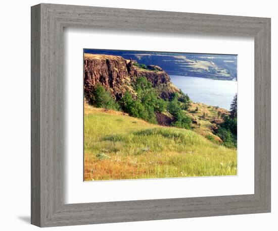 Columbia River Gorge, Oregon, USA-William Sutton-Framed Photographic Print