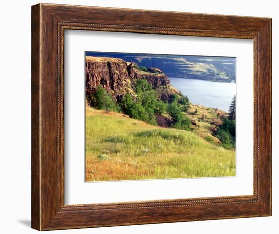 Columbia River Gorge, Oregon, USA-William Sutton-Framed Photographic Print