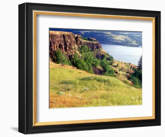Columbia River Gorge, Oregon, USA-William Sutton-Framed Photographic Print
