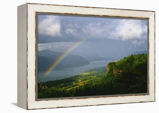 Columbia River Gorge VI-Ike Leahy-Framed Premier Image Canvas