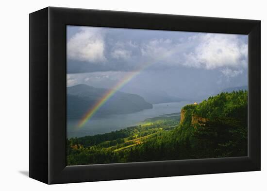 Columbia River Gorge VI-Ike Leahy-Framed Premier Image Canvas