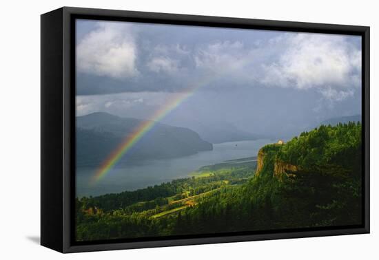 Columbia River Gorge VI-Ike Leahy-Framed Premier Image Canvas