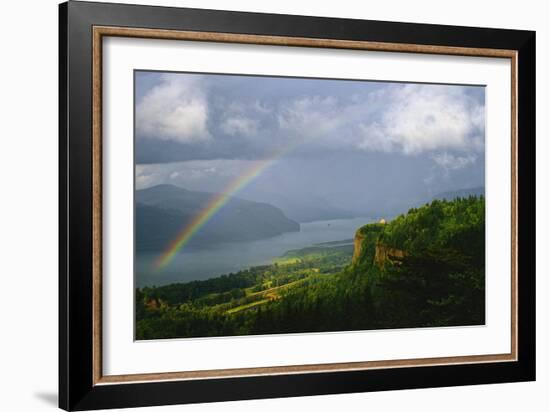 Columbia River Gorge VI-Ike Leahy-Framed Photographic Print