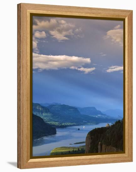 Columbia River Gorge VIII-Ike Leahy-Framed Premier Image Canvas
