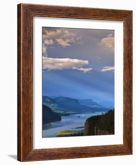 Columbia River Gorge VIII-Ike Leahy-Framed Photographic Print