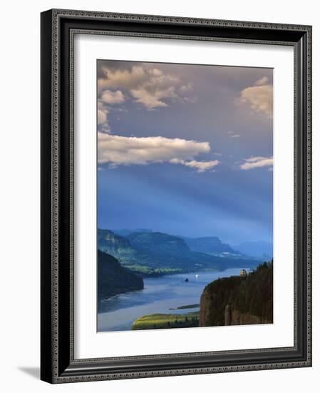 Columbia River Gorge VIII-Ike Leahy-Framed Photographic Print