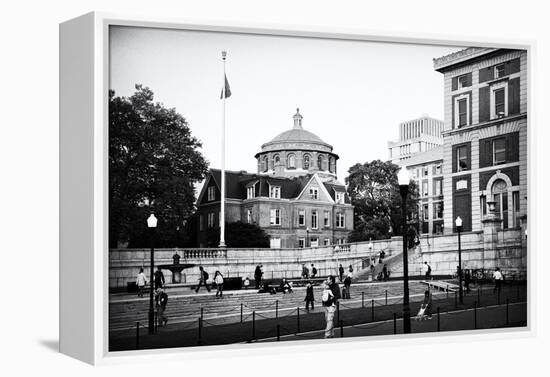 Columbia University - College - Campus - Buildings and Structures - Manhattan - New York - United S-Philippe Hugonnard-Framed Premier Image Canvas