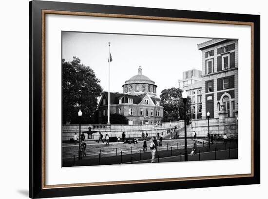 Columbia University - College - Campus - Buildings and Structures - Manhattan - New York - United S-Philippe Hugonnard-Framed Photographic Print