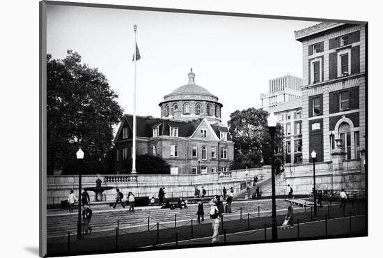 Columbia University - College - Campus - Buildings and Structures - Manhattan - New York - United S-Philippe Hugonnard-Mounted Photographic Print