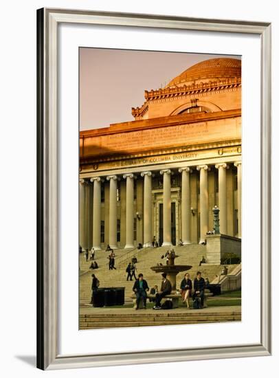 Columbia University - College - Campus - Buildings and Structures - Manhattan - New York - United S-Philippe Hugonnard-Framed Photographic Print