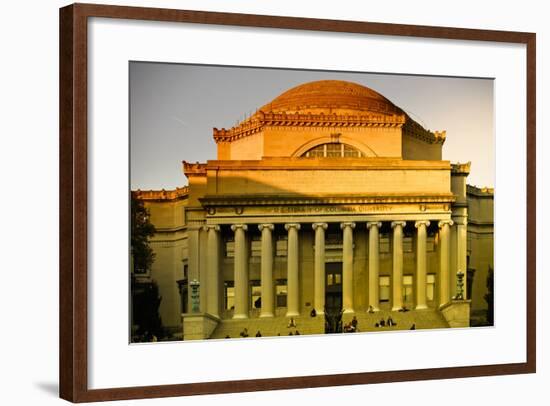 Columbia University - College - Campus - Buildings and Structures - Manhattan - New York - United S-Philippe Hugonnard-Framed Photographic Print