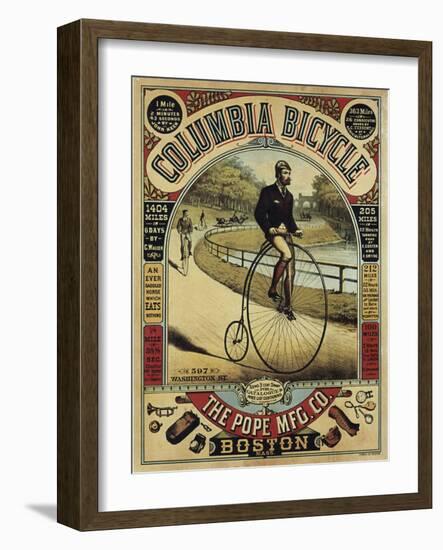 Columbia-null-Framed Giclee Print