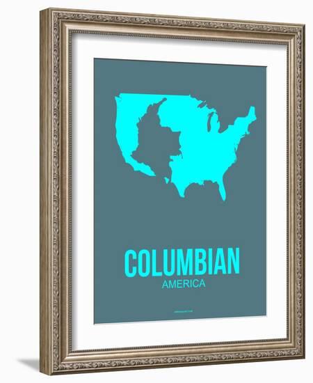 Columbian America Poster 2-NaxArt-Framed Art Print