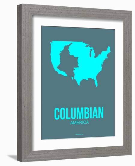 Columbian America Poster 2-NaxArt-Framed Art Print