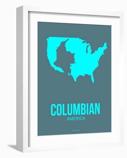 Columbian America Poster 2-NaxArt-Framed Art Print