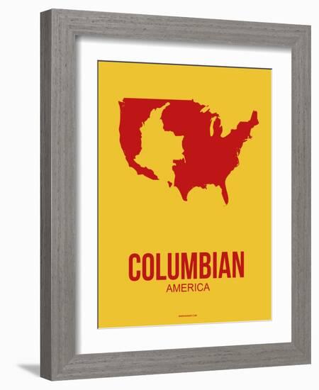 Columbian America Poster 3-NaxArt-Framed Art Print