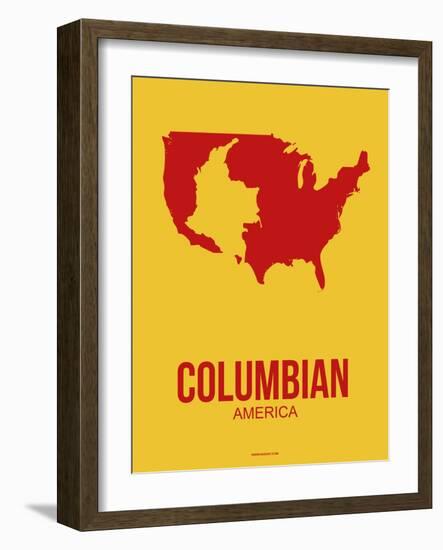 Columbian America Poster 3-NaxArt-Framed Art Print