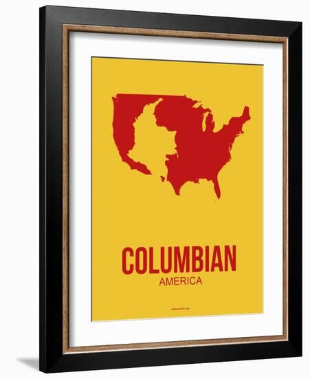 Columbian America Poster 3-NaxArt-Framed Art Print