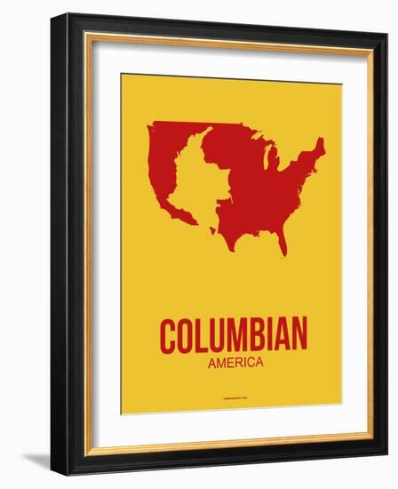 Columbian America Poster 3-NaxArt-Framed Art Print