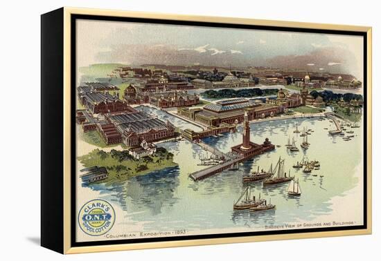 Columbian Exposition, 1893, c.1893-94-Mario Borgoni-Framed Premier Image Canvas