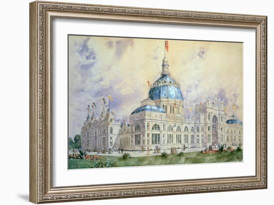 Columbian Exposition, 1893-Childe Hassam-Framed Giclee Print