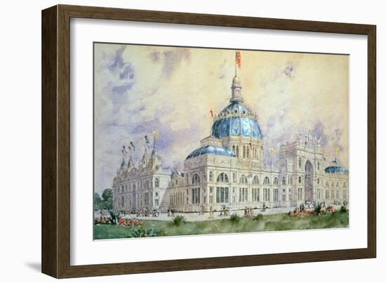 Columbian Exposition, 1893-Childe Hassam-Framed Giclee Print