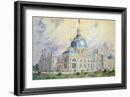 Columbian Exposition, 1893-Childe Hassam-Framed Giclee Print