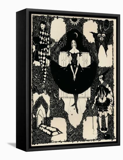 Columbine, C 1900-1930, (1925)-Harry Clarke-Framed Premier Image Canvas