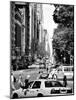 Columbus Circle, Yellow Cab and NYPD Vehicule, Central Park West, Manhattan, New York-Philippe Hugonnard-Mounted Photographic Print