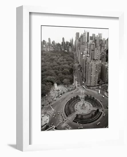 Columbus Circle-Chris Bliss-Framed Art Print