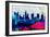 Columbus City Skyline-NaxArt-Framed Art Print