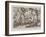 Columbus Discovering America, Plate 2 from "Nova Reperta"-Jan van der Straet-Framed Giclee Print