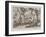 Columbus Discovering America, Plate 2 from "Nova Reperta"-Jan van der Straet-Framed Giclee Print