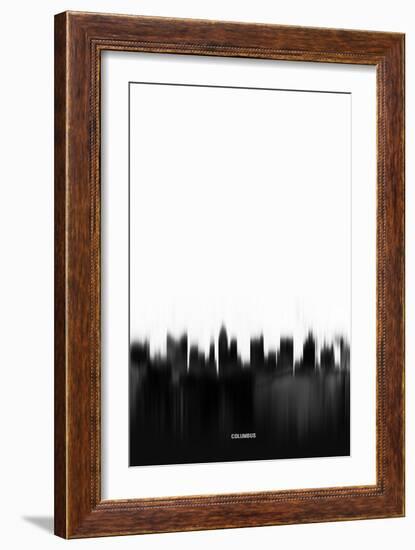 Columbus Downtown-NaxArt-Framed Art Print