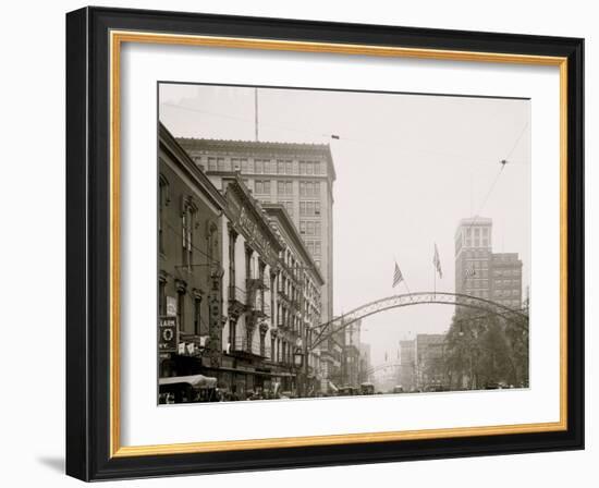 Columbus, Ohio, High St. North from State-null-Framed Photo