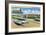 Columbus, Ohio - Landed Twa Planes at Port Columbus-Lantern Press-Framed Art Print