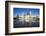 Columbus, Ohio Skyline Reflected in the Scioto River.  Columbus is the Capital of Ohio-pdb1-Framed Photographic Print