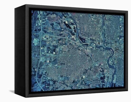 Columbus, Ohio-Stocktrek Images-Framed Premier Image Canvas