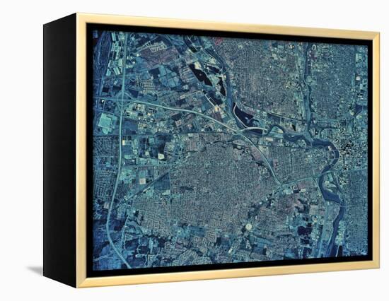 Columbus, Ohio-Stocktrek Images-Framed Premier Image Canvas