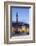 Column at Schlossplatz Square and Neues Schloss Castle-Markus Lange-Framed Photographic Print