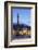 Column at Schlossplatz Square and Neues Schloss Castle-Markus Lange-Framed Photographic Print