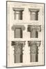 Column Capitals, 1777-null-Mounted Giclee Print