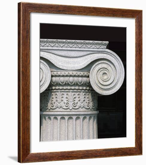 Column detail, U.S. Treasury Building, Washington, D.C.-Carol Highsmith-Framed Art Print