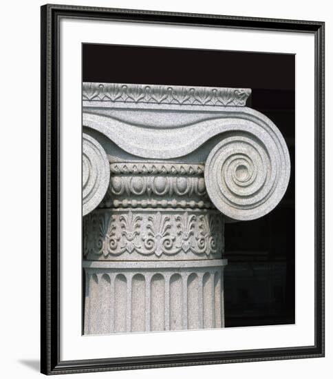 Column detail, U.S. Treasury Building, Washington, D.C.-Carol Highsmith-Framed Art Print