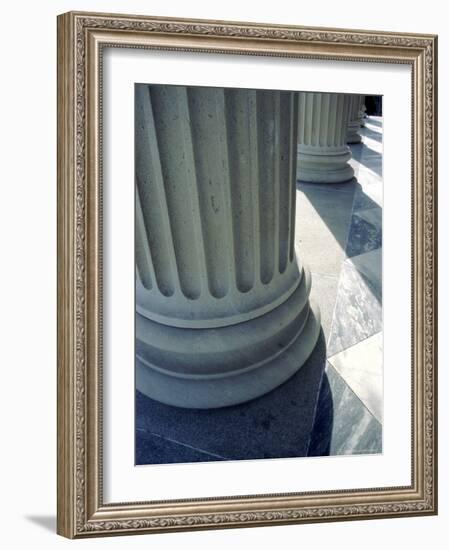 Column Detail-null-Framed Photographic Print