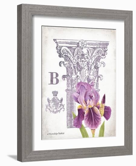 Column & Flower B-Gwendolyn Babbitt-Framed Art Print