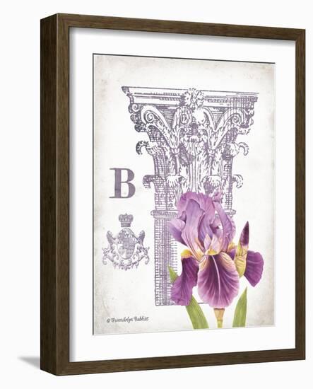 Column & Flower B-Gwendolyn Babbitt-Framed Art Print